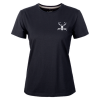 Red Stag Tee Womens Black Hunters Element 21/22