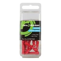 12x PACK Crimp Cable Joiner Red 2.5 3mm Wire 65-92071BLR