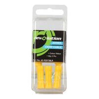 5x PACK Crimp Cable Joiner Yellow 5 6mm Wire 65-92073BLR