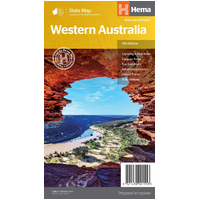 Hema Western Australia State Map