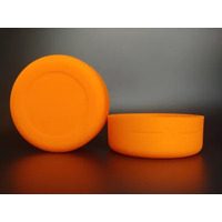 "The Party" Silicone Bottle Protector - Bright Orange 18oz/12oz/Colster