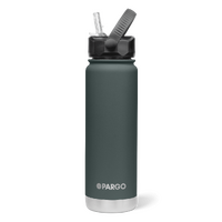 750mL Insulated Water Bottle - Project PARGO - BBQ Charcoal - BT-750-CH-02