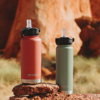 750mL Insulated Water Bottle - Project PARGO - OUTBACK Red - BT-750-OR-02