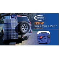 Baintech 120 Watt Foldable Solar Blanket BTBLANKET120