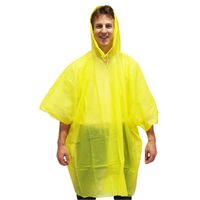 Poncho Rain Light Weight 2 Asst Colrs Osfm Wildtrak CL5003E