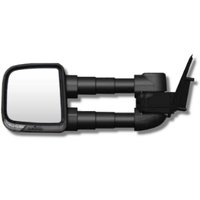 Clearview Towing Mirrors [Compact Pair Power-Fold BSM OAT Sensor Indicators Electric Chrome] Ford Ranger MY22+ Ford Everest MY22+