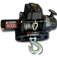 Carbon Offroad Winch 6000lb Short Drum Trailer Winch Package CW-6TW