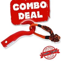 Carbon Offroad Recovery Hook And Soft Shackle Combo Deal CW-COMBO-MFSS-RECHOOK