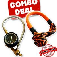 Carbon Offroad Tyre Deflator And Soft Shackle Combo Deal CW-COMBO-MFSS-TDK-A