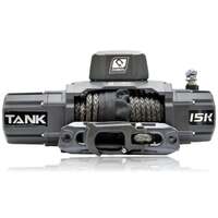 Carbon Offroad Tank 15000lb Large 4X4 Winch Kit Ip68 12V CW-TK15