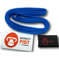 Carbon Offroad Winch Monkey Fist Coloured Rope Sheath - Blue CWA-WRSHEATH_B