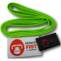 Carbon Offroad Winch Monkey Fist Coloured Rope Sheath - Green CWA-WRSHEATH_G