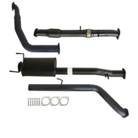 Carbon Offroad Ford Ranger Pj Pk 2.5L & 3.0L Auto 3" Turbo Back Exhaust With Cat & Muffler FD238-MC