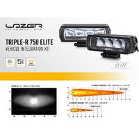 Lazer Lamps Ford Transit (2019+) Grille Mount Kit (includes: 2x Triple-R 750 Elite (Gen2), 1x Grille Mount Brackets, 1x 1x 2L-LP-120) Lights GK-FT-E