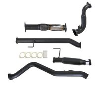 Carbon Offroad Holden Colorado Rg 2.8L Duramax 6/2010 - 9/2016 3" Turbo Back Exhaust With Cat & Hotdog GM237-HC