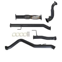 Carbon Offroad Holden Colorado Rg 2.8L Duramax 6/2010 - 9/2016 3" Turbo Back Exhaust With Cat No Muffler GM237-PC