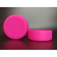 "The 80s Popstar" Silicone Bottle Protector - Hot Pink 18oz/12oz/Colster