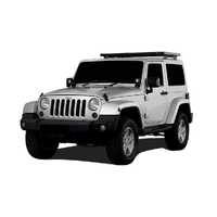 Front Runner Jeep Wrangler JK 2 Door (2007-2018) Extreme Slimline II 1/2 Roof Rack Kit KRJW002T