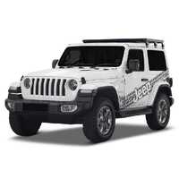 Front Runner Jeep Wrangler JL 2 Door (2018-Current) Slimline II 1/2 Roof Rack Kit KRJW026T