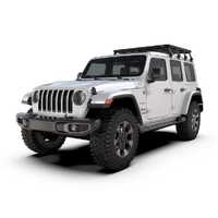 Front Runner Jeep Wrangler JL 4 Door Sky One-Touch Extreme Slimline II Roof Rack Kit KRJW040T