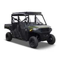 Front Runner Polaris Ranger 1000 Crew Cab (2018-Current) Slimsport Roof Rack Kit / Lightbar Ready KSPR004T