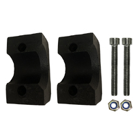 Superior Engineering Drop Shackle Block Mounts  Toyota LandCruiser 40/45/47/60/73/74/75 Series Pair LCRDSBM