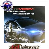 White Vision LHL-H4 LED Headlight Globe Conversion Kit Dual Beam