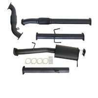 Carbon Offroad Mitsubishi Triton Ml 2.5L 4D56 06 - 09 3" Turbo Back Exhaust With Cat And Muffler MI249-MC