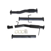 Carbon Offroad Mitsubishi Triton Mq, Mr 2.4L 4N15 1/2015>3" # Dpf # Back Exhaust With Hotdog No Cat MI252-HO