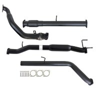 Carbon Offroad Mazda Bt-50 Un 2.5L & 3.0L 07 - 11 Manual 3" Turbo Back Exhaust With Cat & Hotdog MZ247-HC