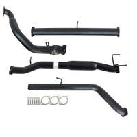 Carbon Offroad Mazda Bt-50 Un 2.5L & 3.0L 07 - 11 Manual 3" Turbo Back Exhaust With Hotdog Only MZ247-HO