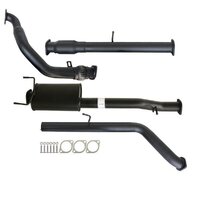 Carbon Offroad Mazda Bt-50 Un 2.5L & 3.0L 07 - 11 Manual 3" Turbo Back Exhaust With Cat & Muffler MZ247-MC