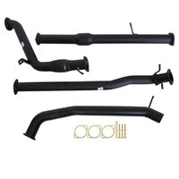 Carbon Offroad Mazda Bt-50 Up, Ur 3.2L 2011 - 9/2016 3" Turbo Back Exhaust With Cat No Muffler MZ248-PC