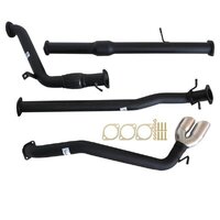 Carbon Offroad Mazda Bt-50 Up, Ur 9/2011 - 9/2016 3" Turbo Back Exhaust Cat & Pipe Side Exit Tailpipe MZ248-PCS