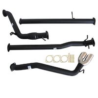 Carbon Offroad Mazda Bt-50 Up, Ur 9/2011 - 9/2016 3" Turbo Back Exhaust Pipe Only Side Exit Tailpipe MZ248-POS