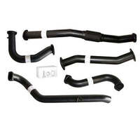 Carbon Offroad Nissan Patrol Gu 4.2L Td42-T 96-2006 Ute Coil & Leaf Spring 3" Turbo Back Exhaust With Pipe Only NI208-PO