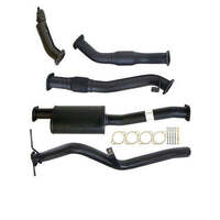 Carbon Offroad Nissan Navara D22 3.0L Zd30-T 01 - 06 3" Turbo Back Exhaust System With Cat And Muffler NI213-MC