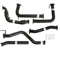 Carbon Offroad Nissan Navara D40 Manual 2.5L Yd25D 07 - 16 3" Turbo Back Exhaust With Cat No Muffler NI219-PC