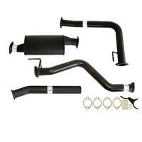 Carbon Offroad Nissan Navara D40 Auto 2.5L Yd25D 07 - 16 3" #Dpf# Back Exhaust With Muffler Only NI223-MO