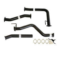 Carbon Offroad Nissan Navara D40 Auto 2.5L Yd25D 07 - 16 3" #Dpf# Back Exhaust With Hotdog Only NI223-PO