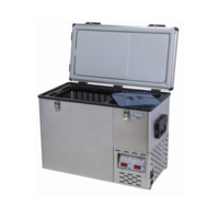 National Luna 50 Legacy Staiess Steel Refrigerator & Freezer R50SL NLR50SL