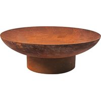 Rust Fire Pit Dia 90Cm 3Mm Thickness Wildtrak OL1031