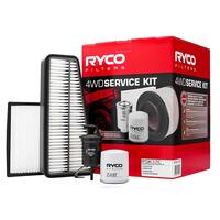 Ryco Filter Service Kit 4x4 for TOYOTA Landcruiser Prado FGRJ120 4.0L RSK17C