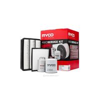 Ryco Filter Service Kit 4x4 for TOYOTA Landcruiser Prado KZJ120R RSK3C