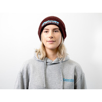 Superior Engineering Maroon Beanie with White Outline Logo Each SUP-BEANIE-MRN-WHT