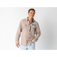 Superior Engineering Mens Syzmik Fishing Shirt Sand Each SUP-FISH-M-SAND-XXX