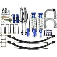 Superior Engineering Adj Monotube 2.5 Remote Res 3 Inch 75mm Lift Kit  Toyota Hilux 2005-15 Kit SUP-MGA6-VIGO3