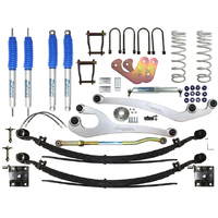 Superior Engineering Nitro Gas Twin Tube Superflex 4 Inch 100mm Lift Kit  Toyota LandCruiser 76 Series Pre 07/2016 Kit SUP-NG-76G1SFK4