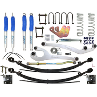 Superior Engineering Nitro Gas Twin Tube Superflex 5 Inch 125mm Lift Kit  Toyota LandCruiser 76 Series Pre 07/2016 Kit SUP-NG-76G1SFK5