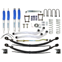 Superior Engineering Nitro Gas Twin Tube 4 Inch 100mm Lift Kit  Toyota LandCruiser 78/79 Series V8 Pre 07/2016 Kit SUP-NG-7978G14